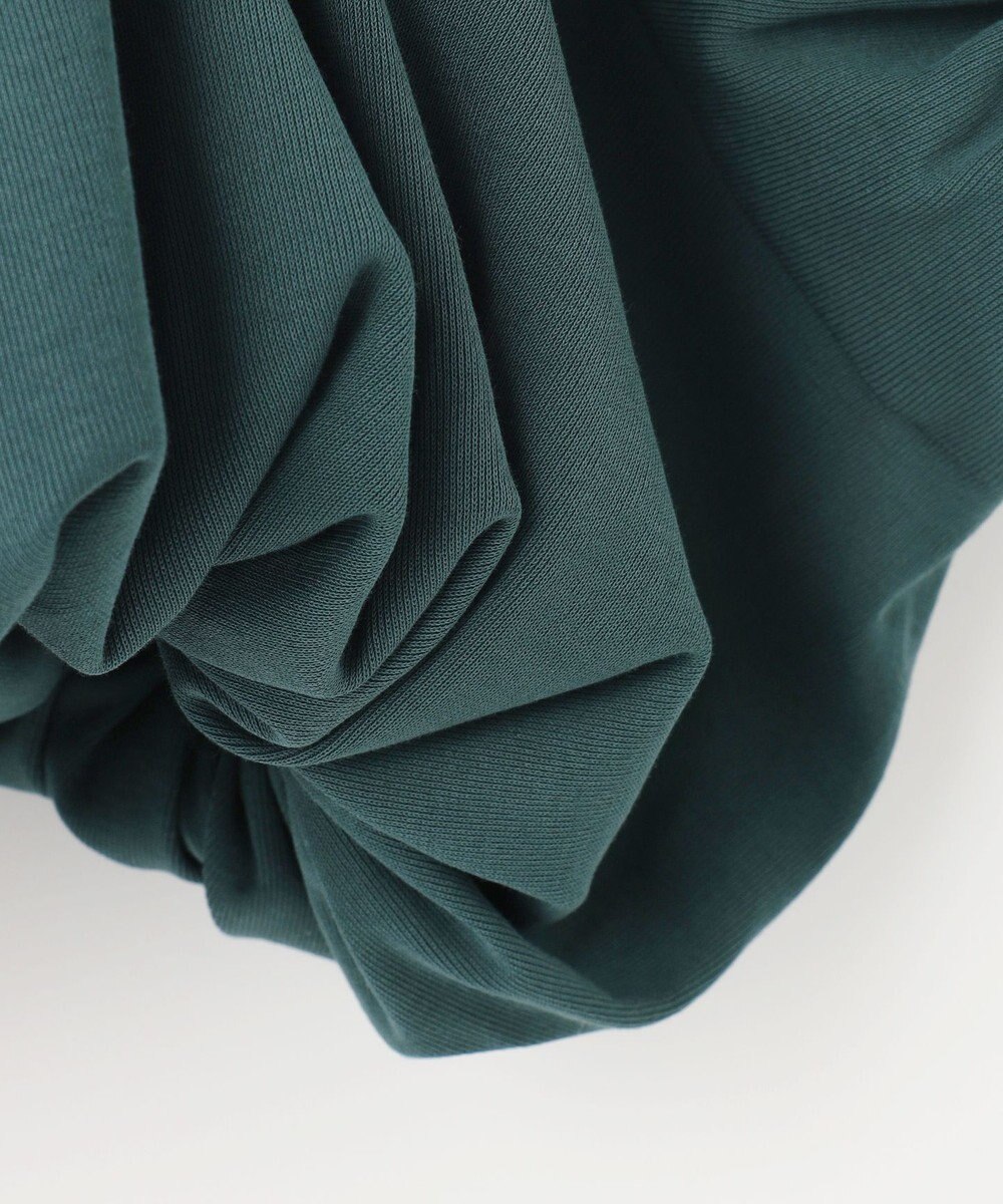 NAVE 【Nave 　洗える・接触冷感】クロップドジャージーブラウス 