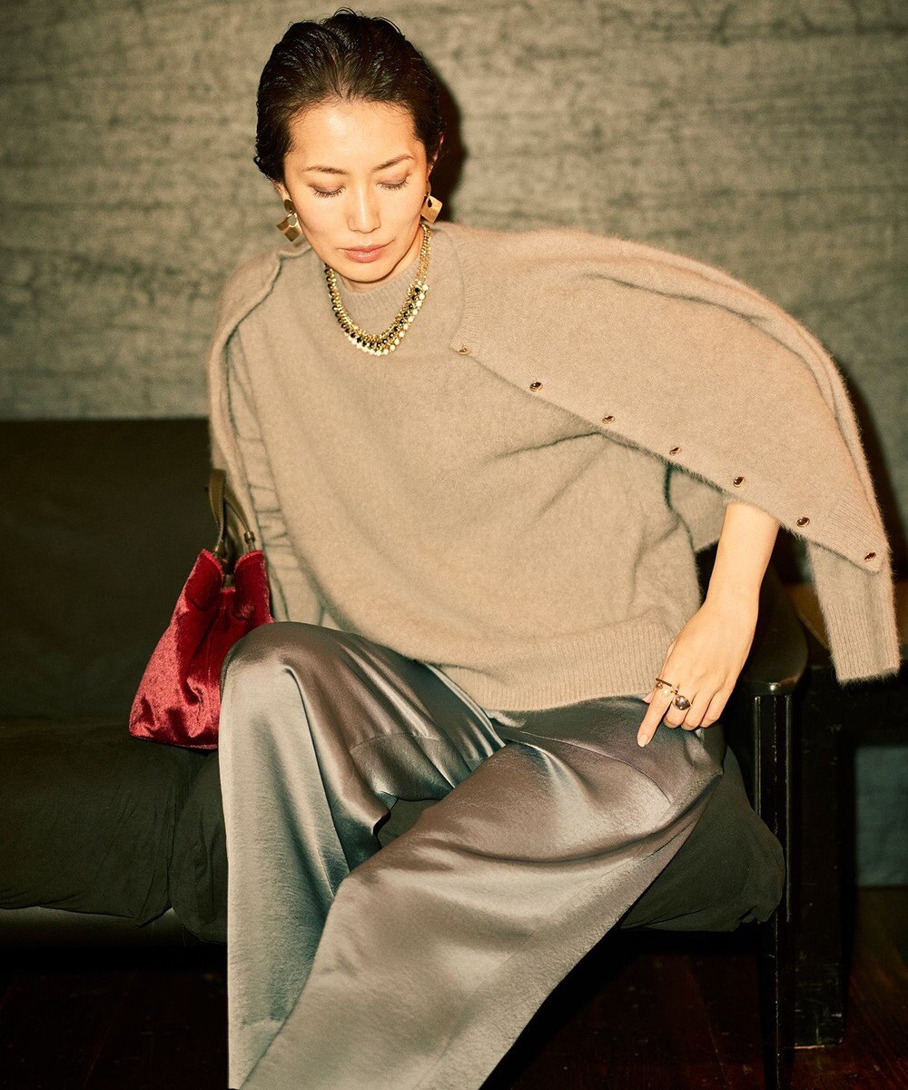 自由区 L 【SHIHOさん着用】ヘアリーフォックス カーディガン 