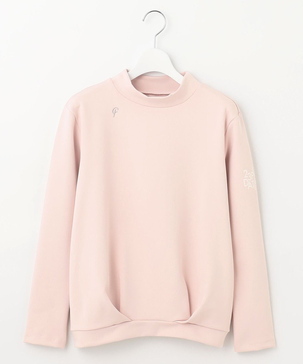 23区GOLF カラバリ豊富な8色展開【23Fondation/WOMEN】長袖 モックネックシャツ 