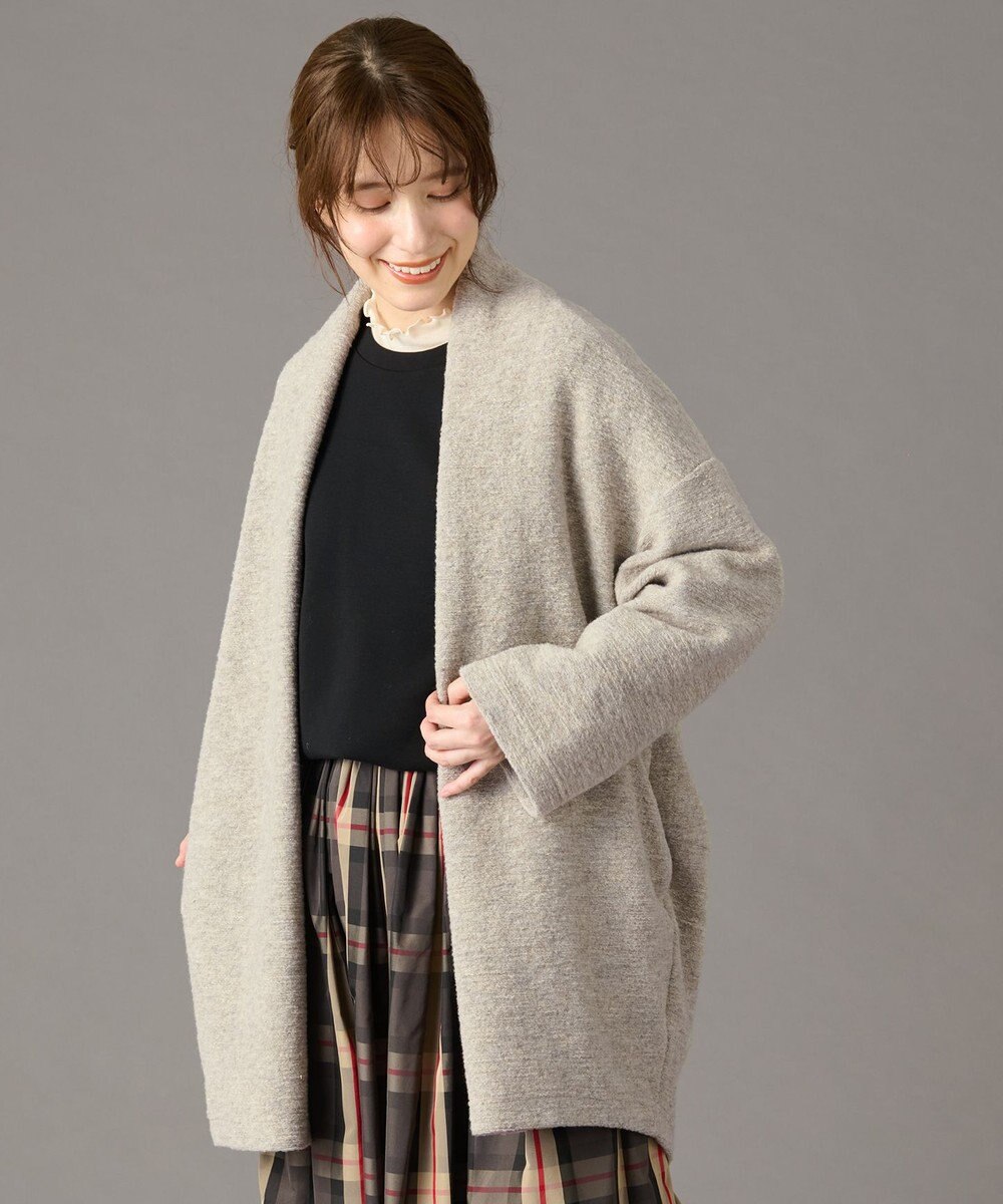 ANY 【手洗い可】エアリーラメジャケット 