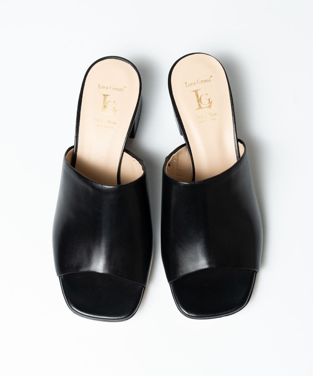 BONTRE 【LucaGrossi/ルカグロッシ】オープントゥチャンキーヒールサンダル/H768S-CU-RS 