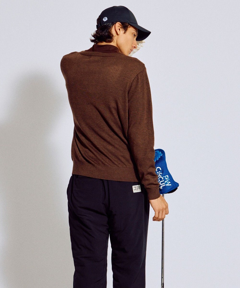 PW CIRCULUS 【MEN】Spark cat クルーネックニット ゴルフ 