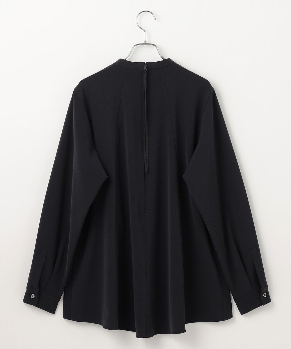 #Newans 〈亀恭子さんコラボ〉パネルタックAラインブラウス 