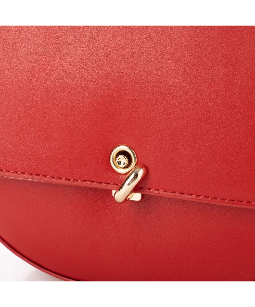 UNBILLION cachecache 財布ポーチ付きハーフムーンショルダーバッグ 