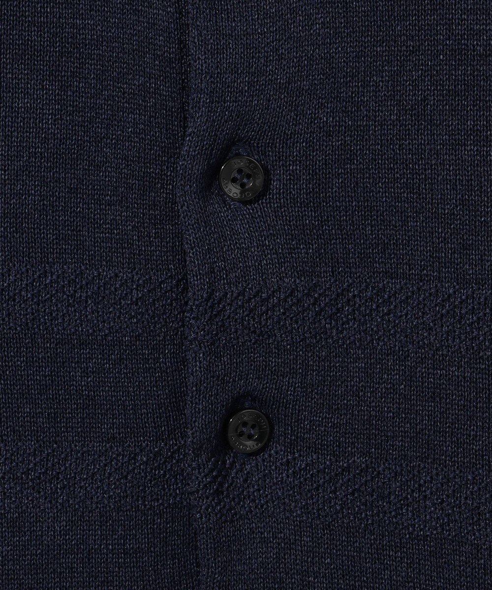 JOSEPH ABBOUD 【エコ素材/軽量/通気性/速乾性】ペーパーヤーンニット ポロ 