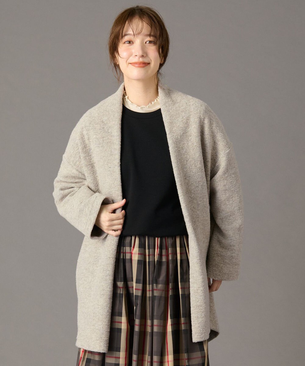 ANY 【手洗い可】エアリーラメジャケット 