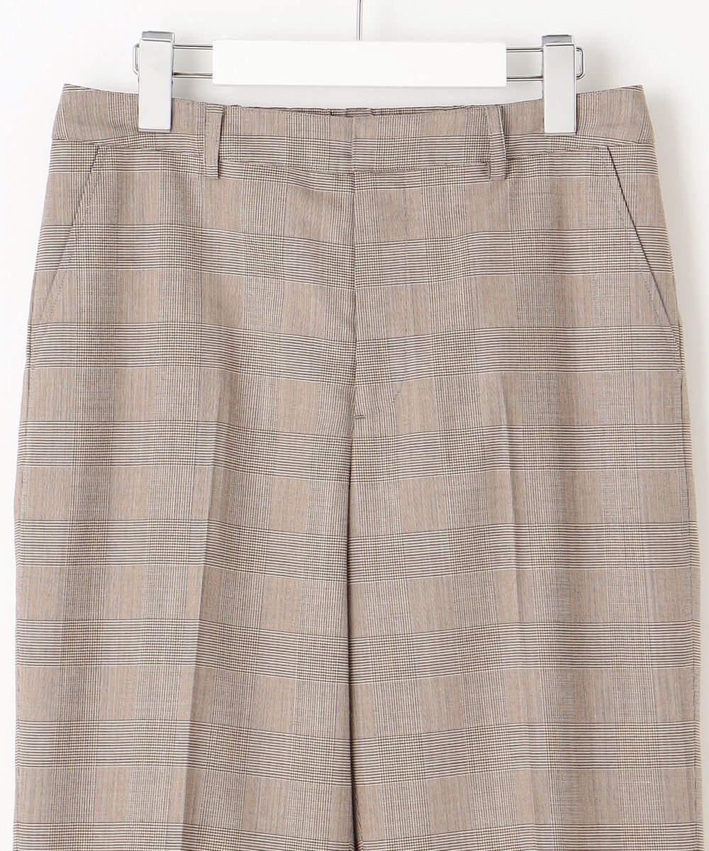 J.PRESS LADIES T/R/W グレンチェック パンツ 