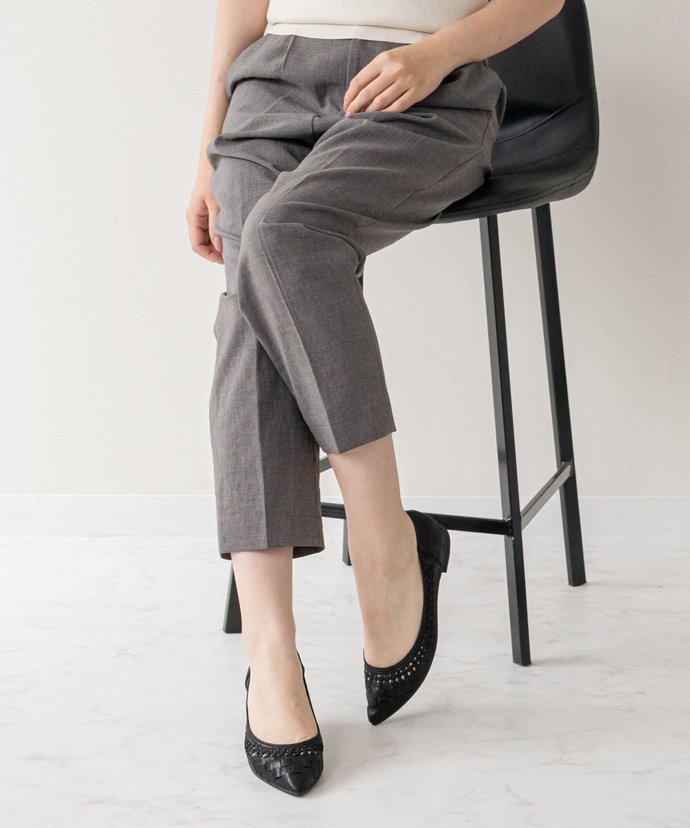 Bridget Birkin 【Bridget Birkin】編み込みフラットシューズ 