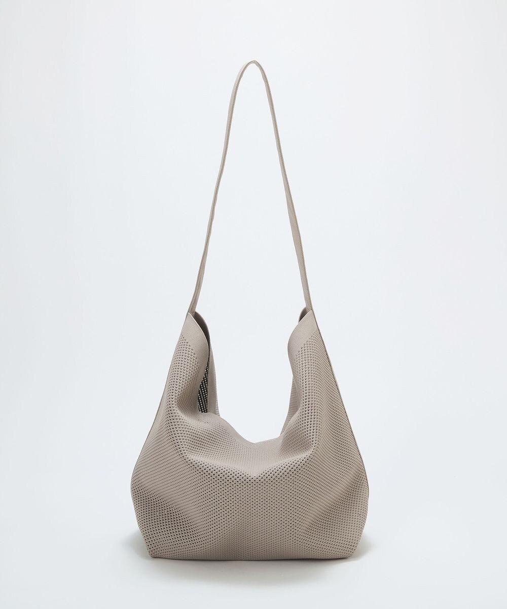 TOPKAPI 【Breath TOPKAPI】ニットジャガード 2way ビッグ トートバッグ ポーチ付き 