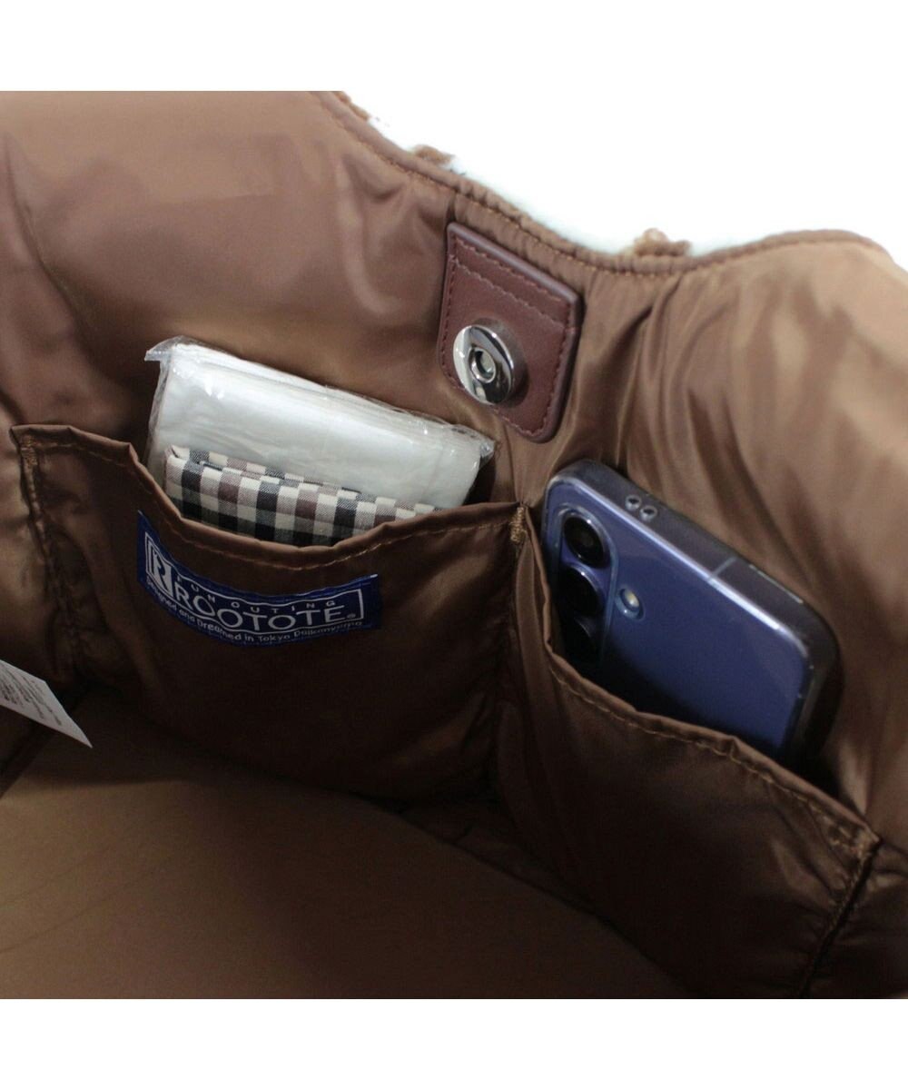 ROOTOTE 1335【肩掛け・A4サイズ収納】LT.デリ.ラウンド.ボア-A 