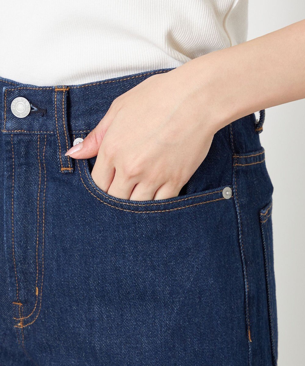 NAVE 【Nave　洗える】デニム ワイドパンツ 