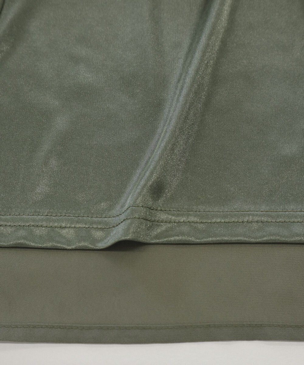 Tiaclasse フレアスリーブチュニックブラウス 