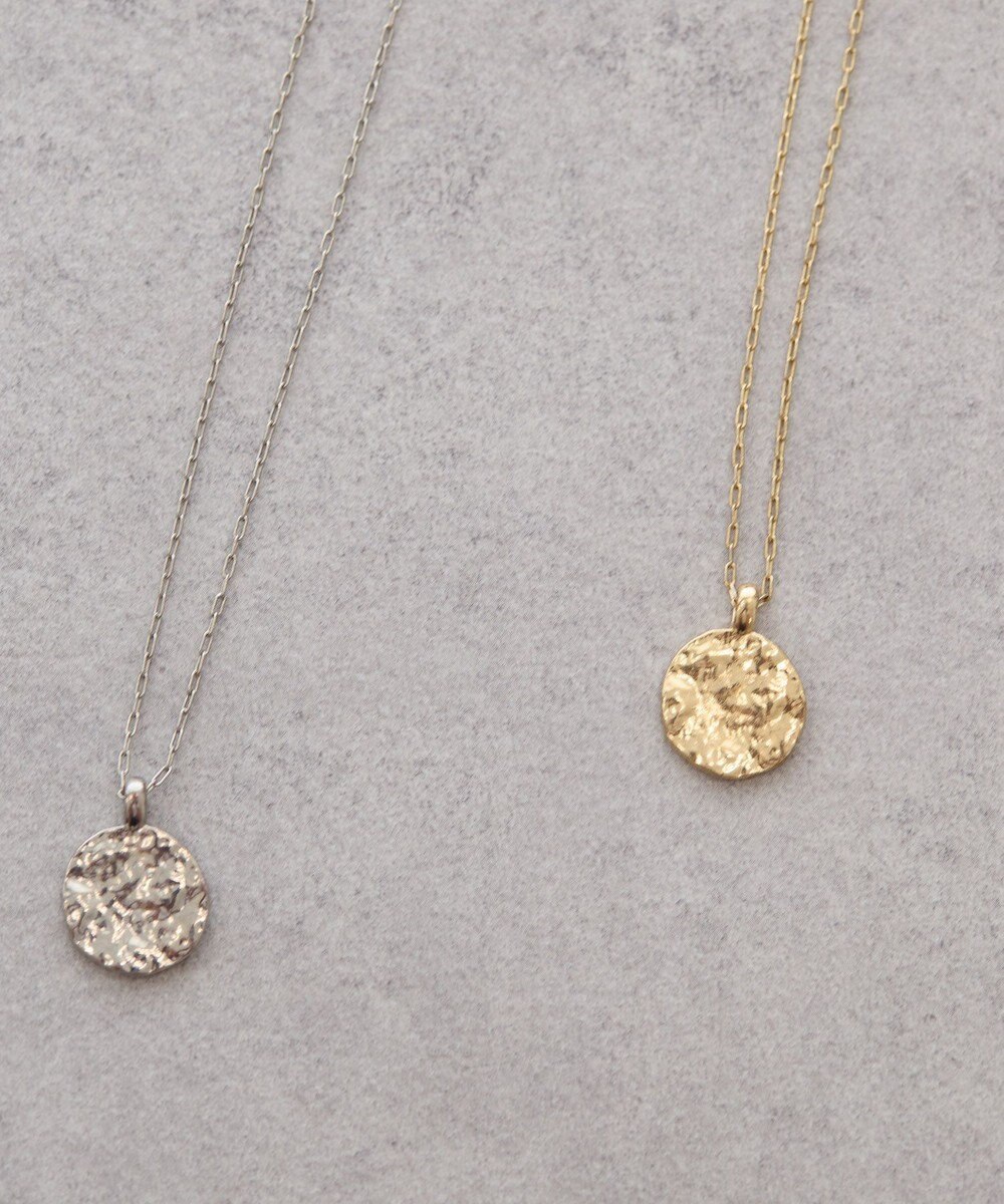 AMERICAN HOLIC テクスチャーコインネックレス 