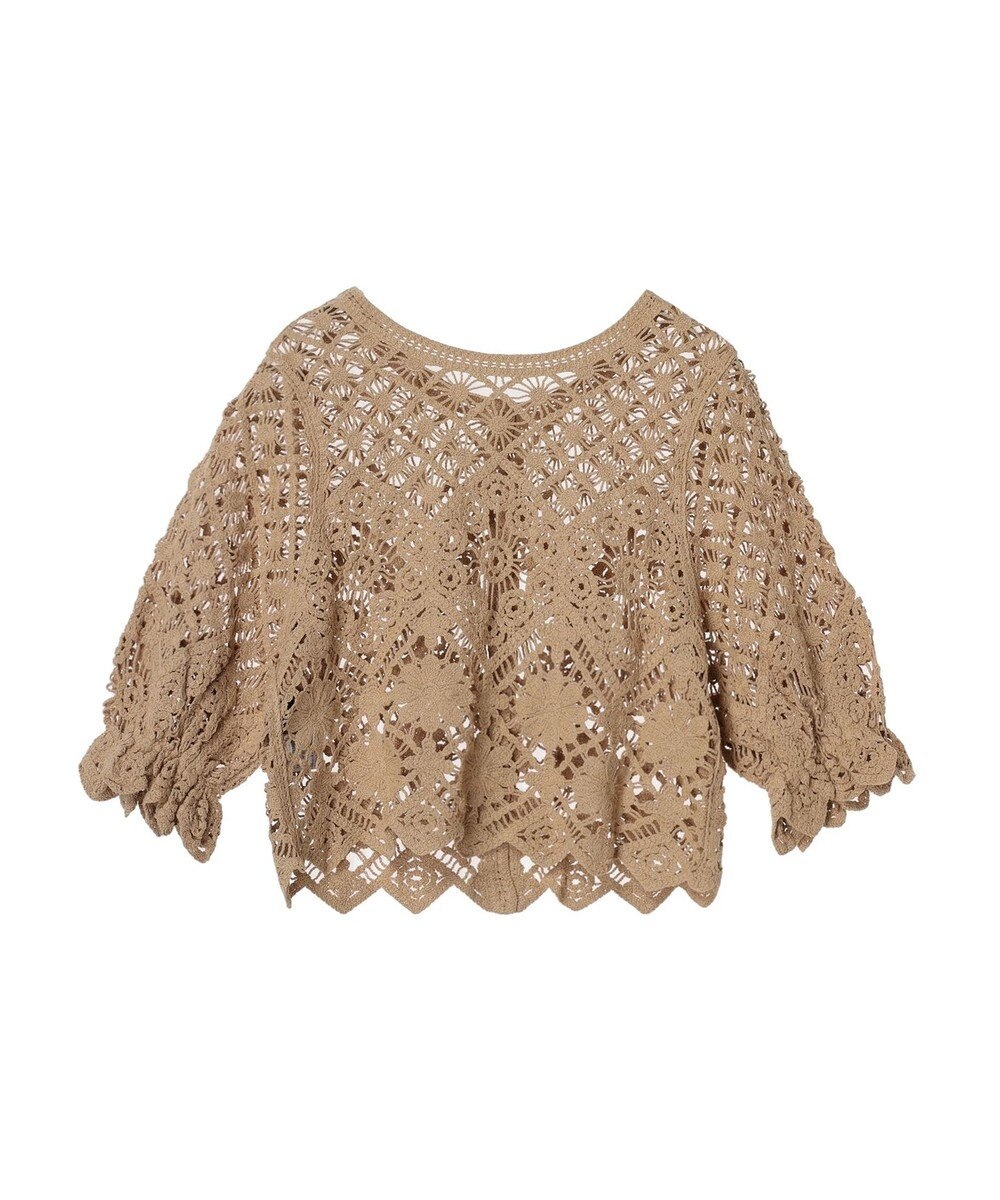 Green Parks ・ＳＵＧＡＲ　ＳＰＯＯＮ　２ｗａｙクロシェカーディガン 