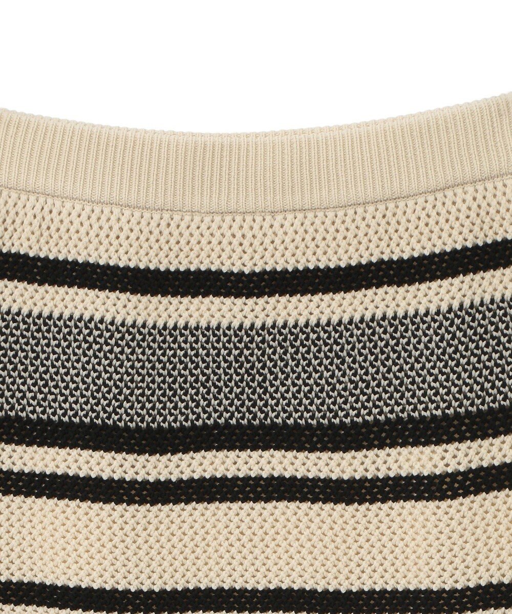 Green Parks ボーダーニットスカート 