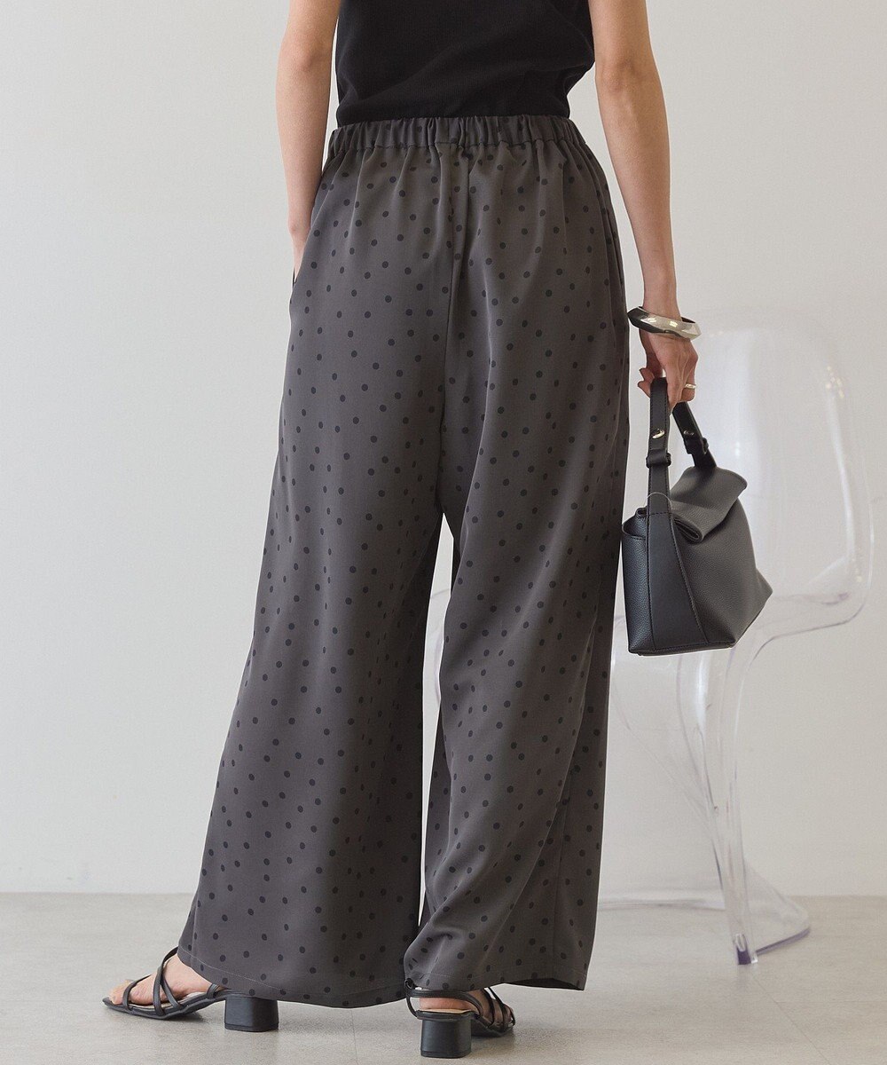 AMERICAN HOLIC ドットサテンイージーパンツ 