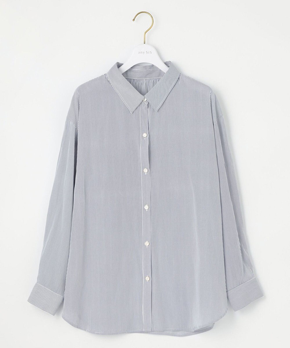 ANY SIS 【美人百花7月号掲載】ライトシアー シャツ 