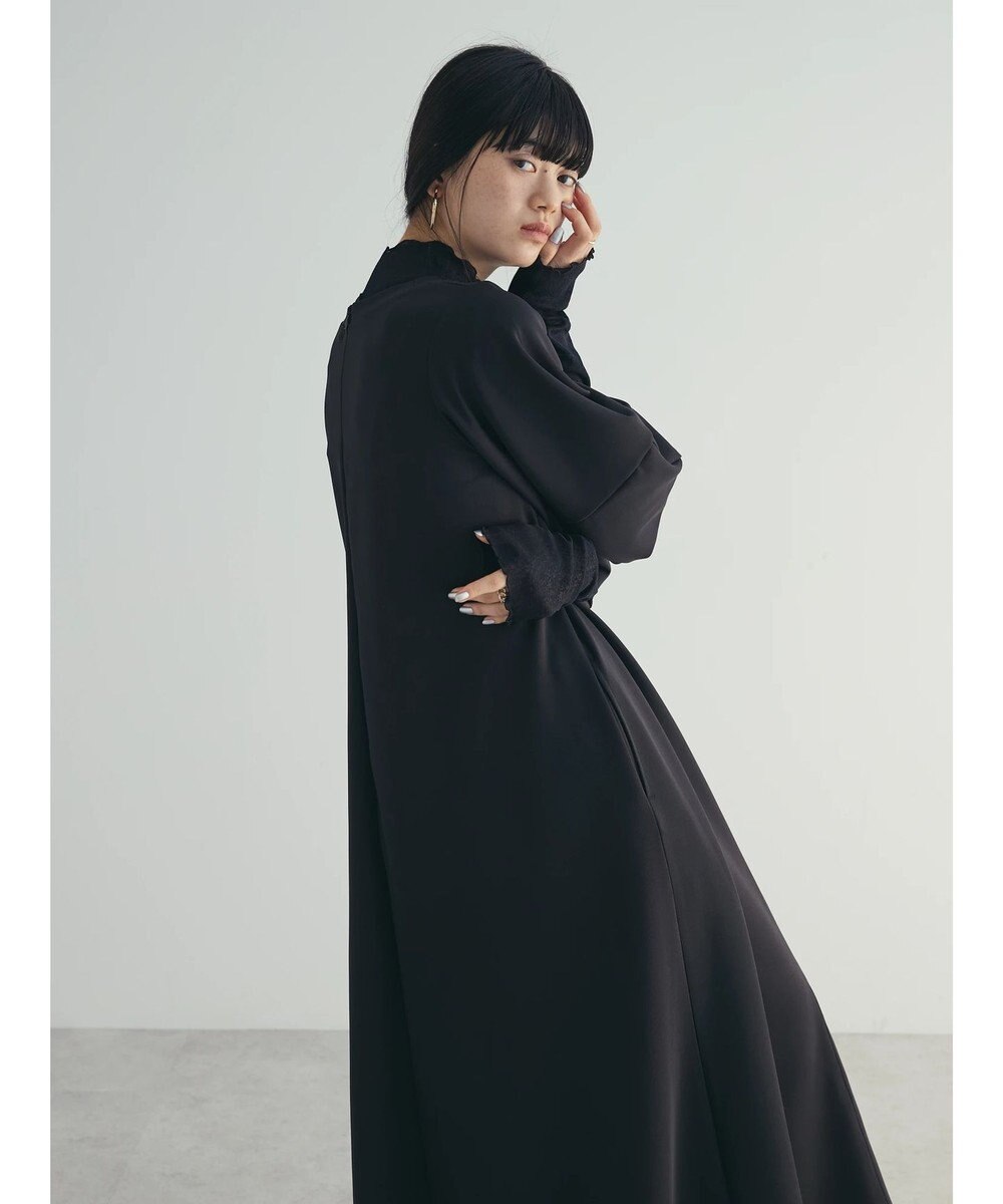 Green Parks armonia. 袖ボリュームポンチワンピース 