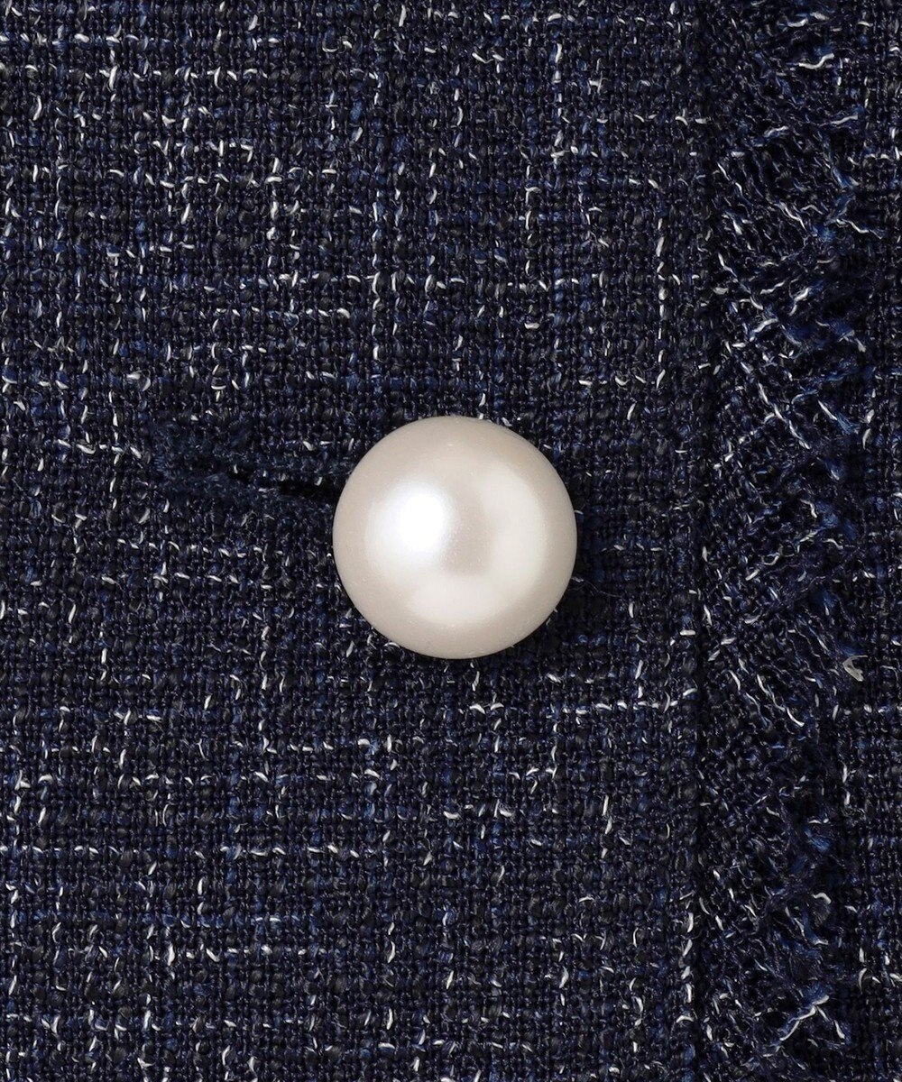 Feroux 【セットアップ対応】春ツイード コンパクトジレ 