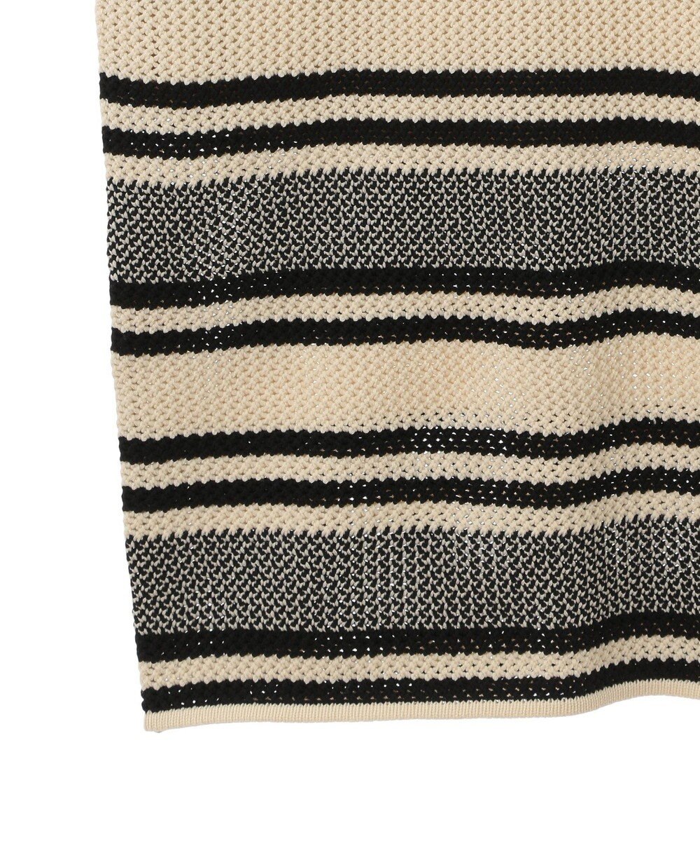 Green Parks ボーダーニットスカート 