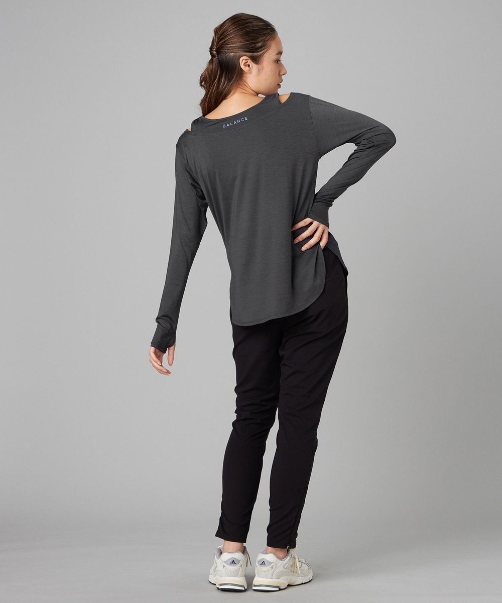 Chacott Chacott BALANCE ドライストレッチリフレクター長袖Tシャツ 