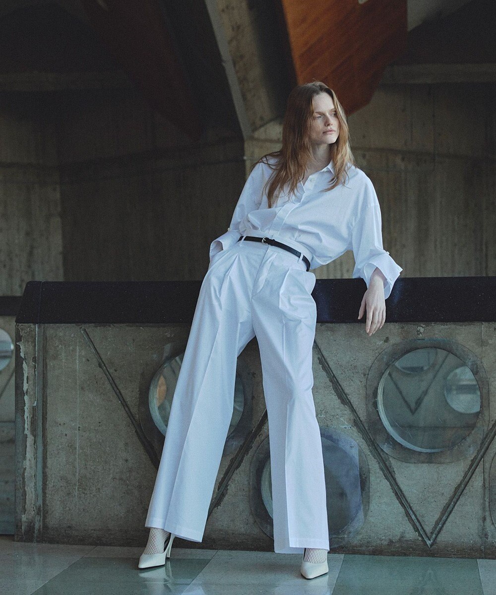 uncrave コットンクロスプレーン BIGシャツ 