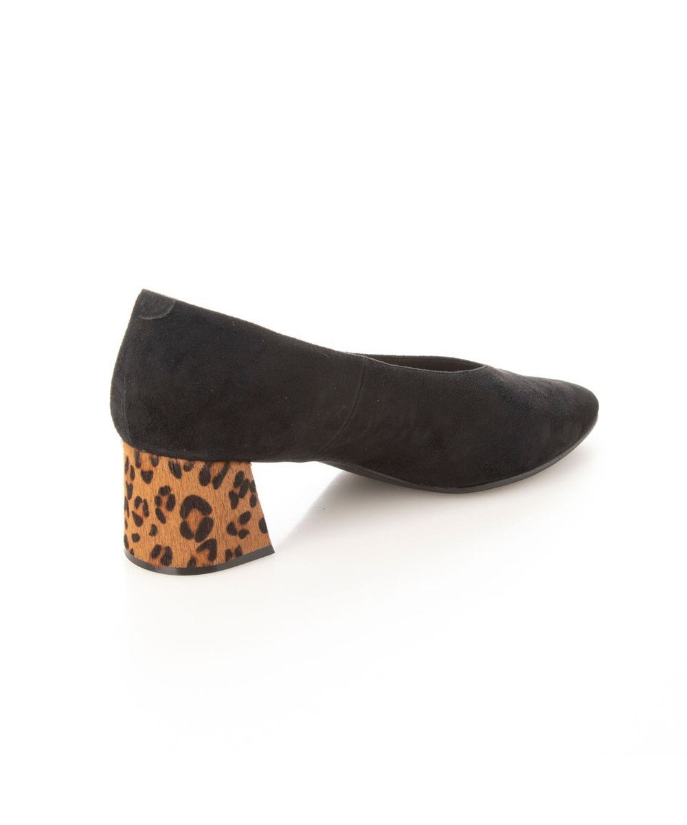 MODE ET JACOMO <MODE ET JACOMO>ヒールデザインアーモンドトゥパンプス 