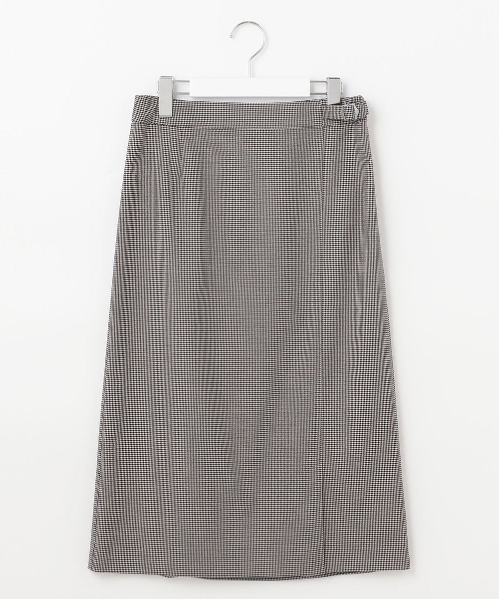 J.PRESS LADIES 【洗える】杢チェック スカート 