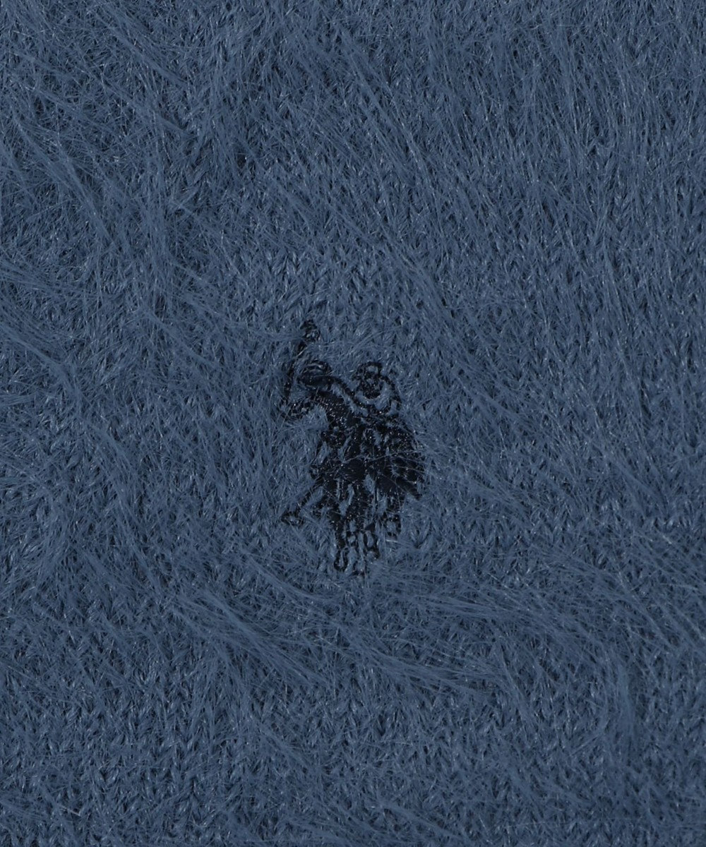 WEGO 【25年秋冬新作/WEB限定】別注USPOLOシャギーニットカーデ 