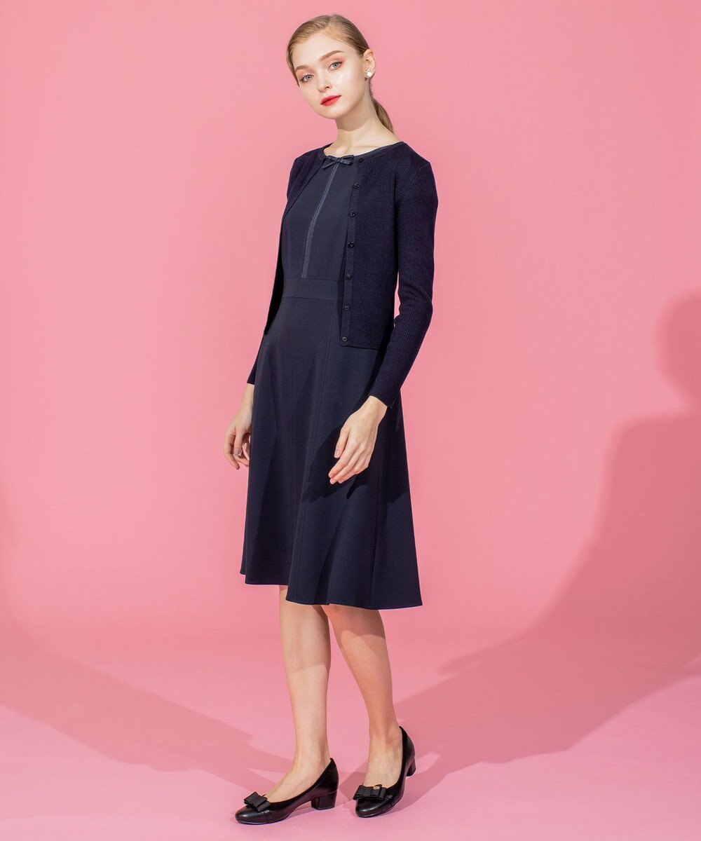 TOCCA 【洗える】SILK RIB CARDIGAN カーディガン 