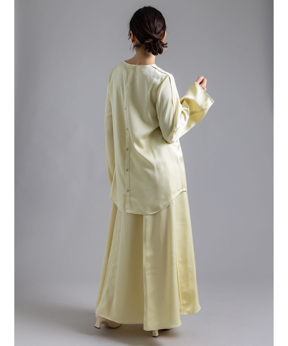 Te chichi 【Atelier Bonheur】サテンロングスカート(セットアップ可)《2025winter catalog item》 