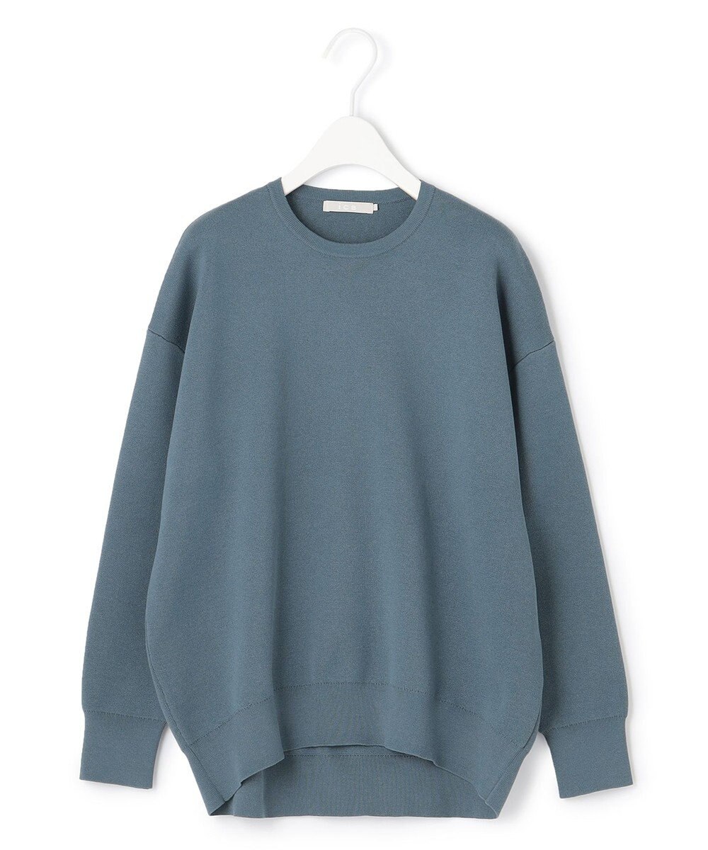 ICB 【洗える】コットンポリエステルスムース プルオーバー 