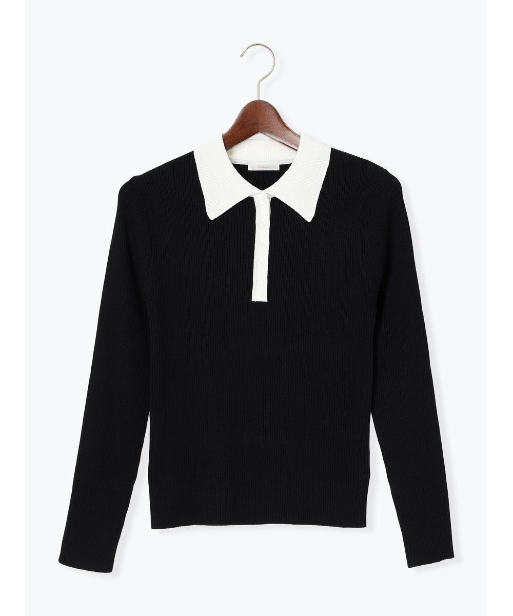 Te chichi パネルパターンアソートリブポロニット 