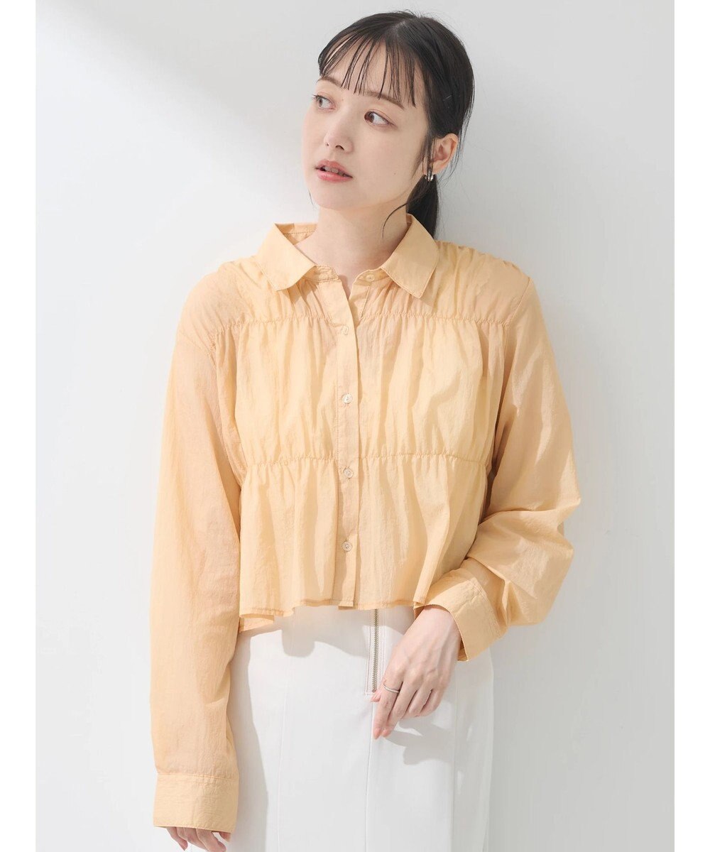 earth music&ecology シャーリングシャツ 