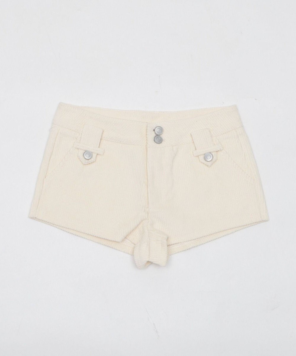 WEGO コーデュロイマイクロショートパンツ 