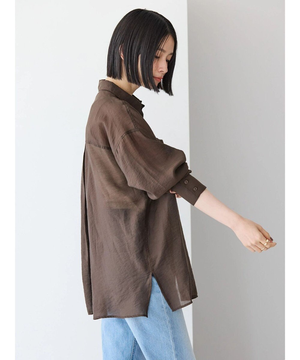 AMERICAN HOLIC シアーＣＯＯＬポケット付きルーズシャツ 