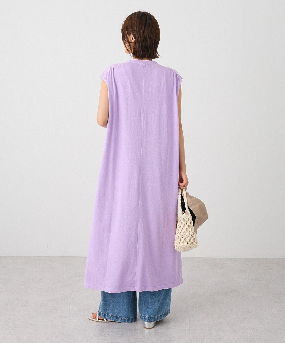 CRAFT STANDARD BOUTIQUE ピグメントヘンリーネックカットソーワンピース 