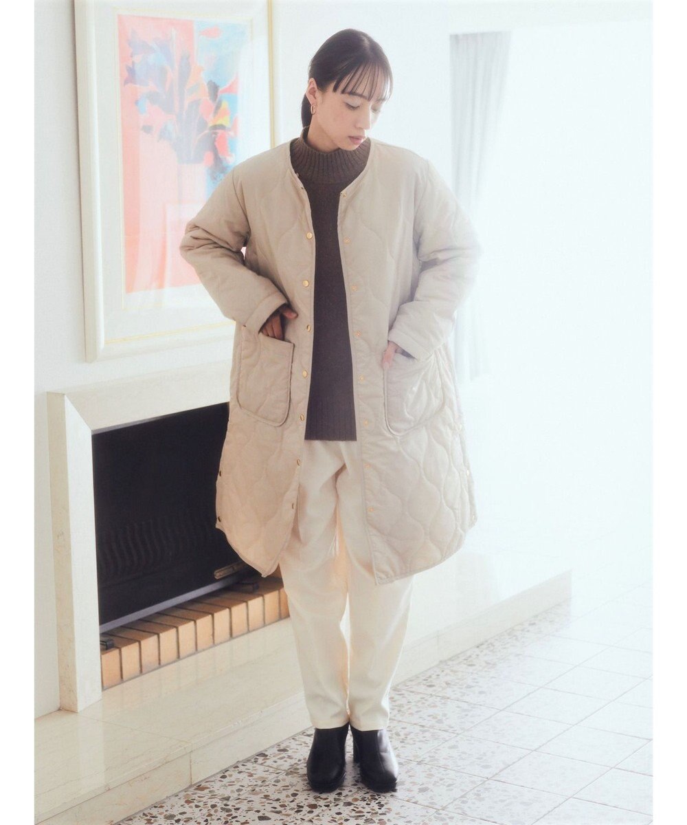 earth music&ecology ２ｗａｙキルティングコート 