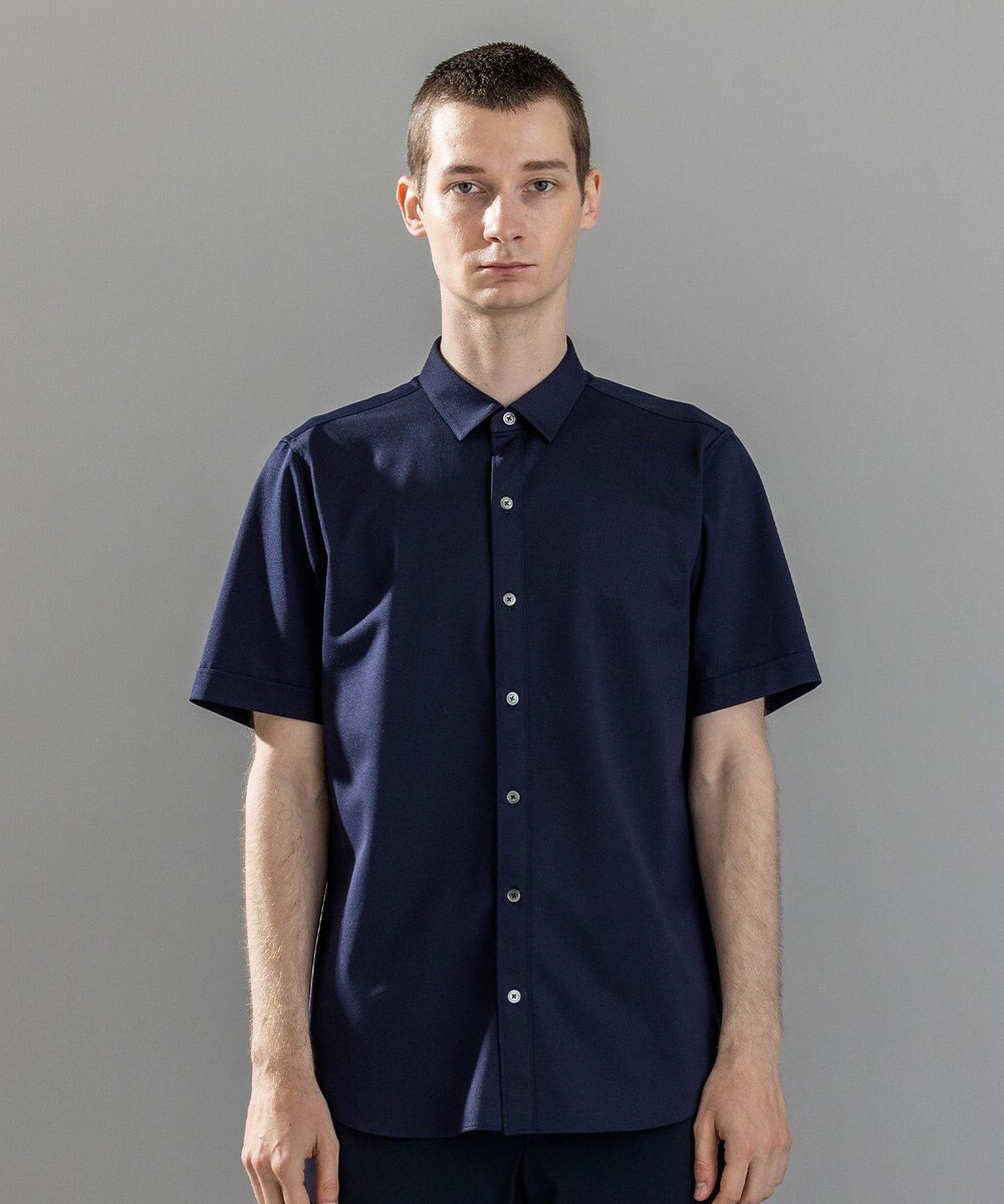 JOSEPH HOMME ＜新色追加＞【ストレッチ】ハイゲージコットンジャージー 　レギュラーカラーシャツ 