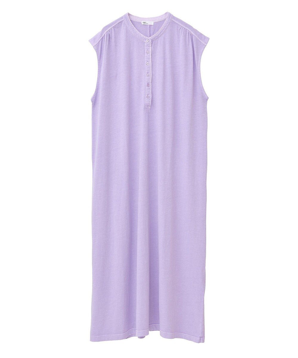 CRAFT STANDARD BOUTIQUE ピグメントヘンリーネックカットソーワンピース 