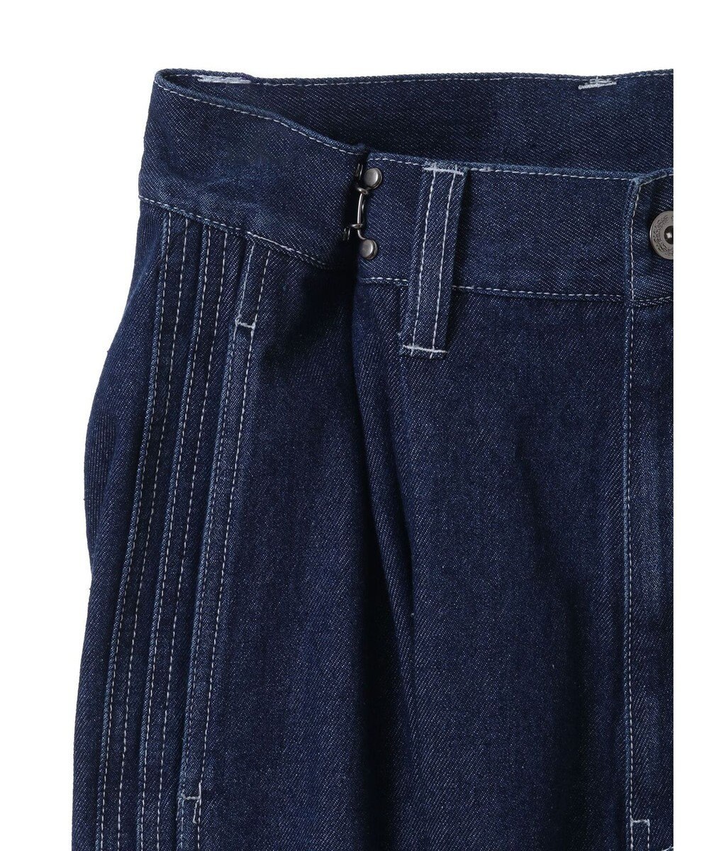 CRAFT STANDARD BOUTIQUE 【ユニセックス】デニム2タックワイドテーパードパンツ 