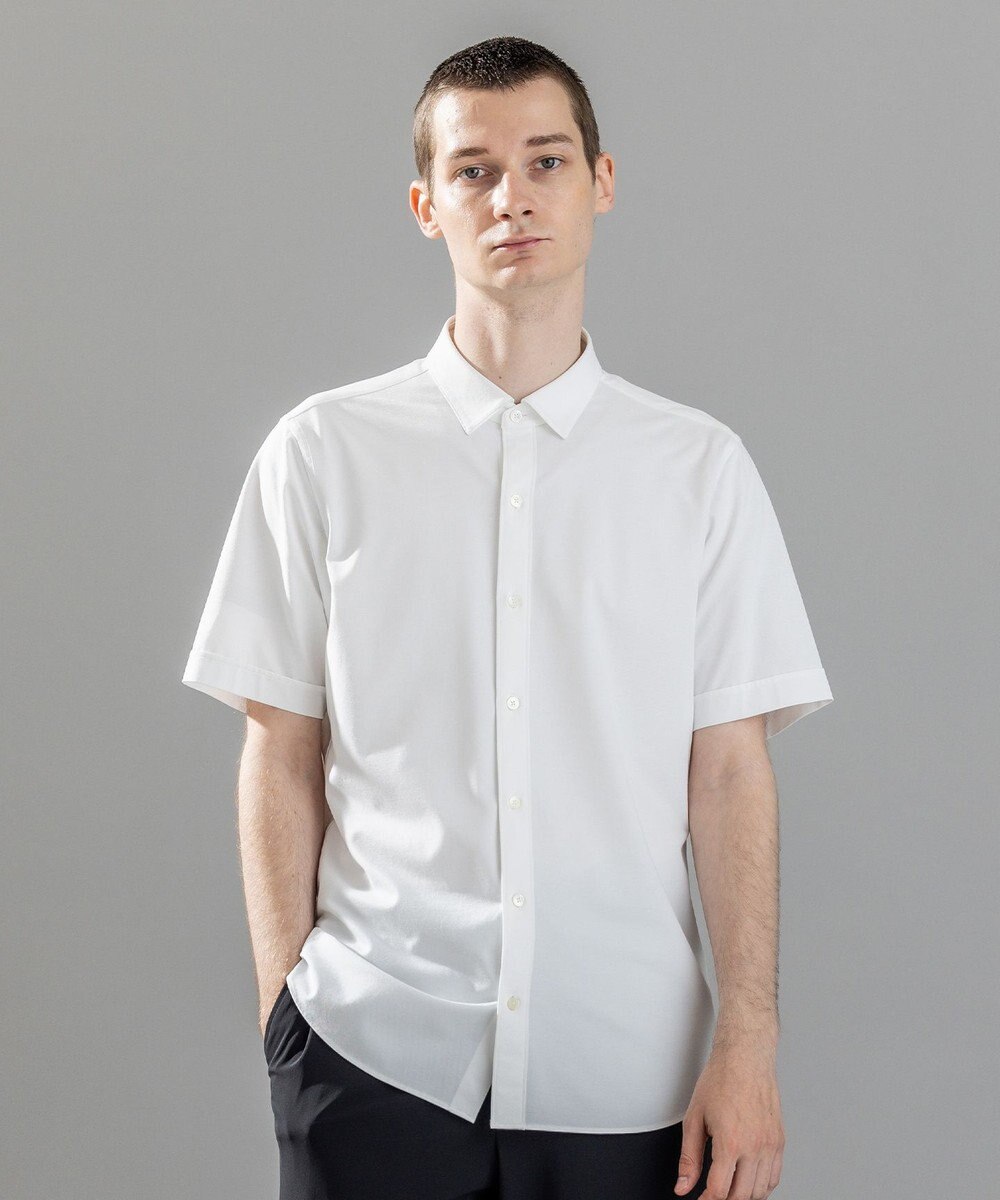 JOSEPH HOMME ＜新色追加＞【ストレッチ】ハイゲージコットンジャージー 　レギュラーカラーシャツ 