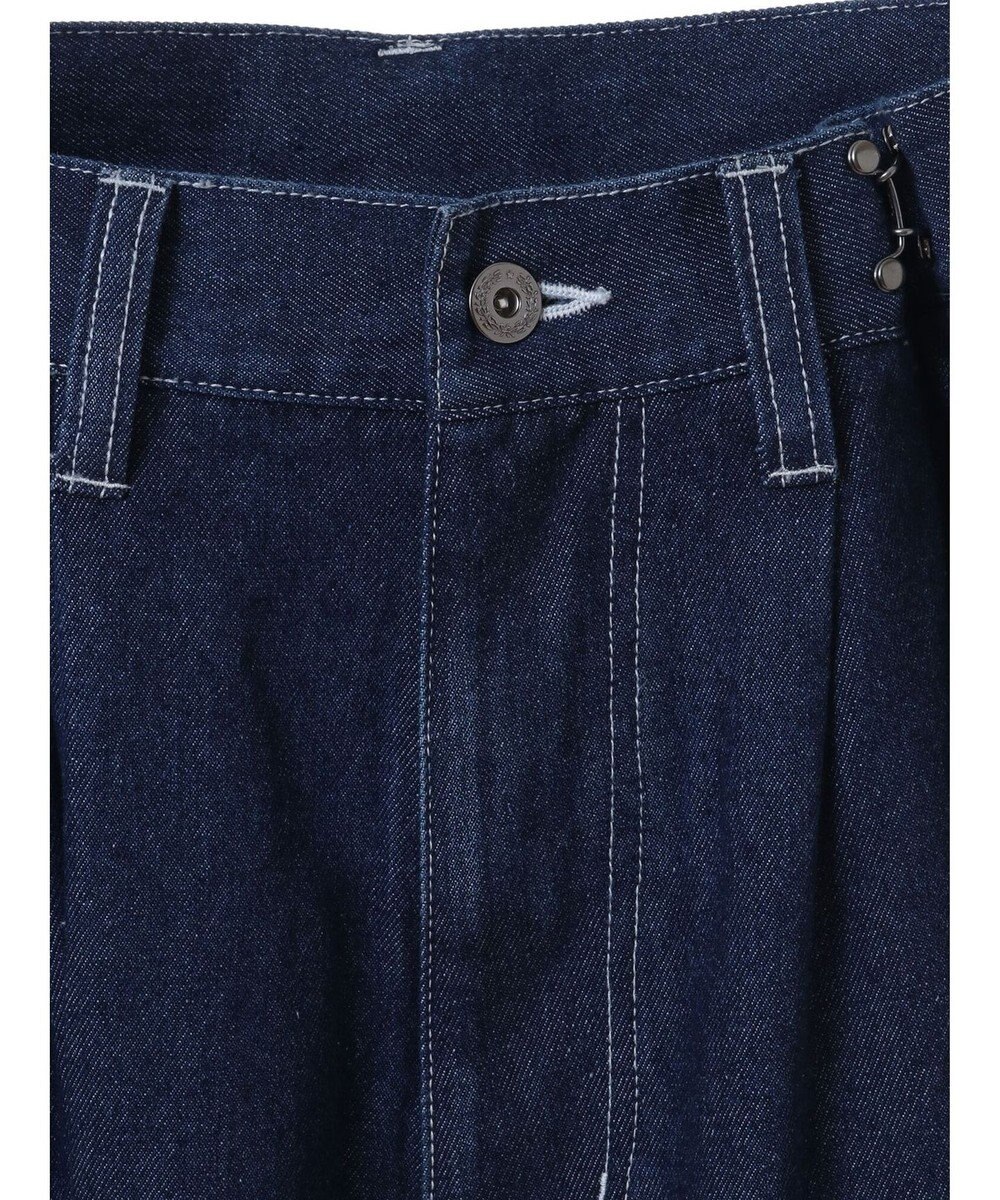 CRAFT STANDARD BOUTIQUE 【ユニセックス】デニム2タックワイドテーパードパンツ 