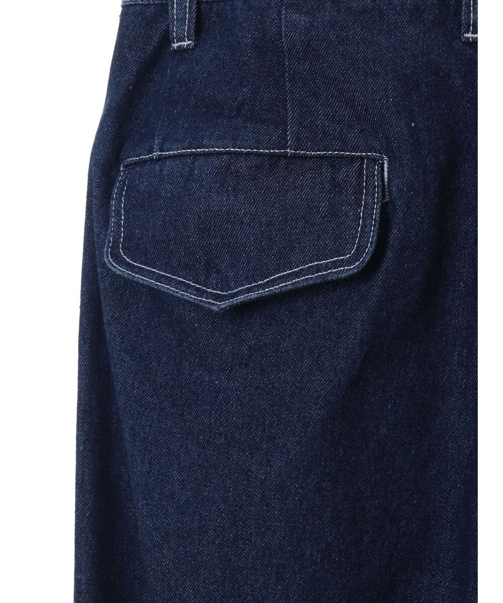 CRAFT STANDARD BOUTIQUE 【ユニセックス】デニム2タックワイドテーパードパンツ 