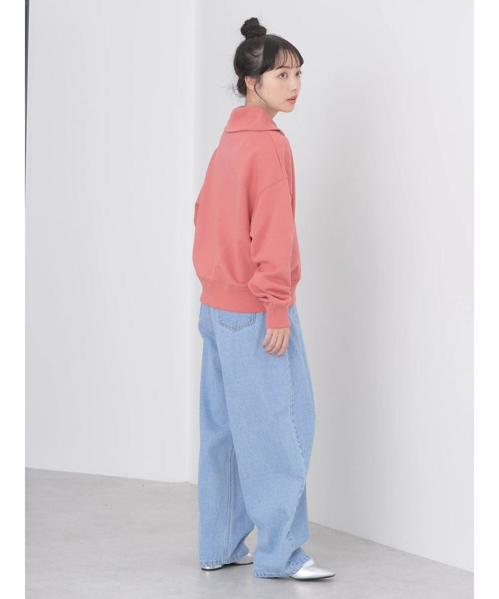 earth music&ecology ハーフＺＩＰスウェット 