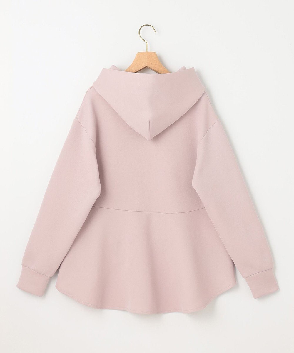 組曲 ダンボールジャージーバックフリル パーカー 