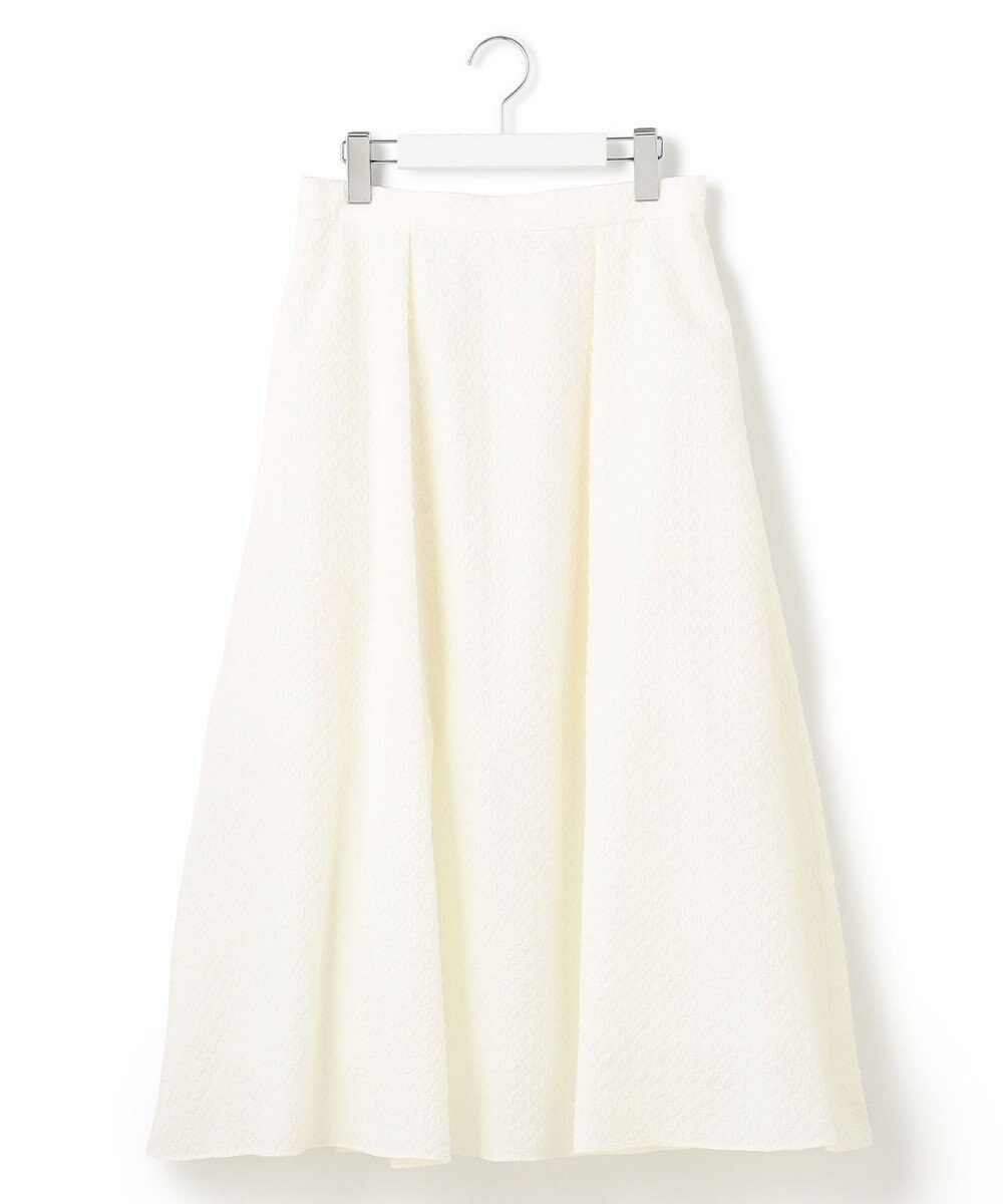 23区 S 【洗える】プレザンスジャカード タックスカート 