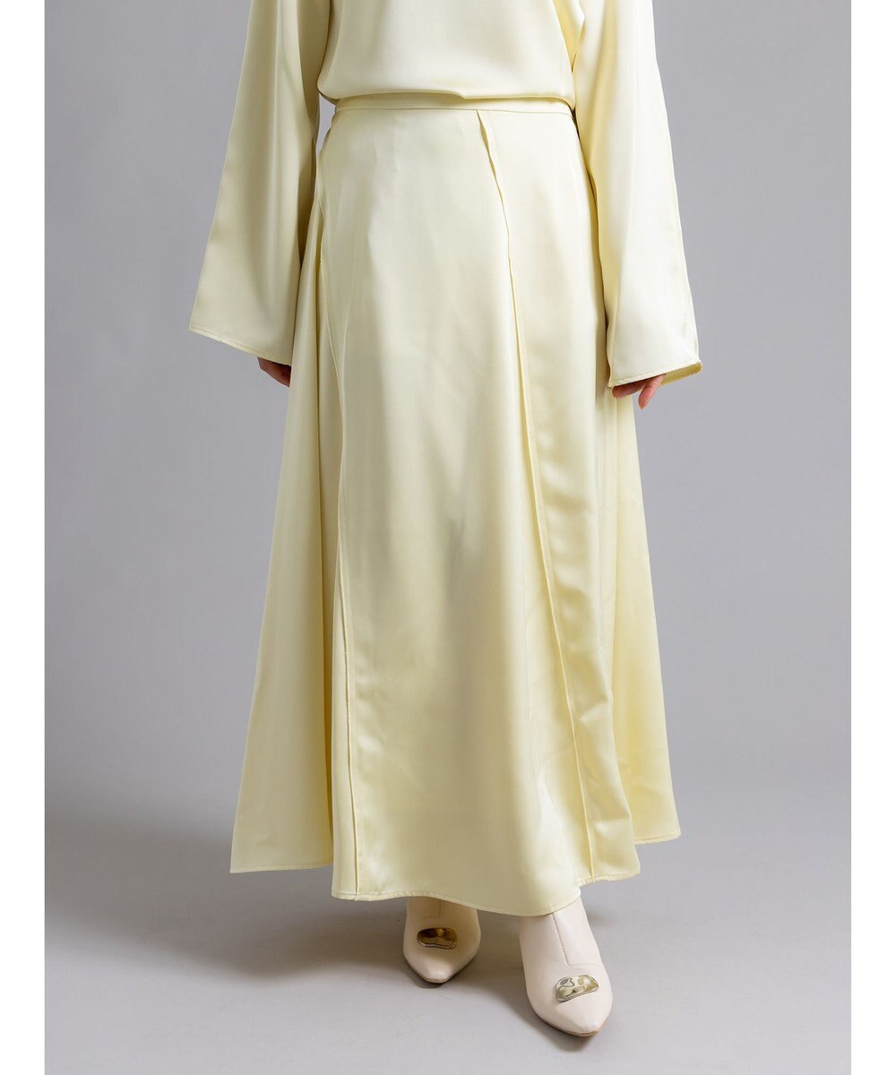 Te chichi 【Atelier Bonheur】サテンロングスカート(セットアップ可)《2025winter catalog item》 