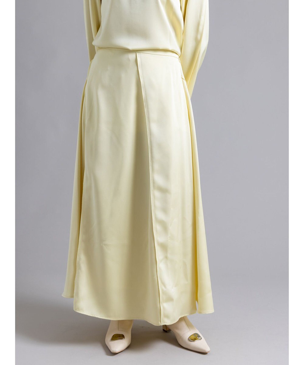 Te chichi 【Atelier Bonheur】サテンロングスカート(セットアップ可)《2025winter catalog item》 