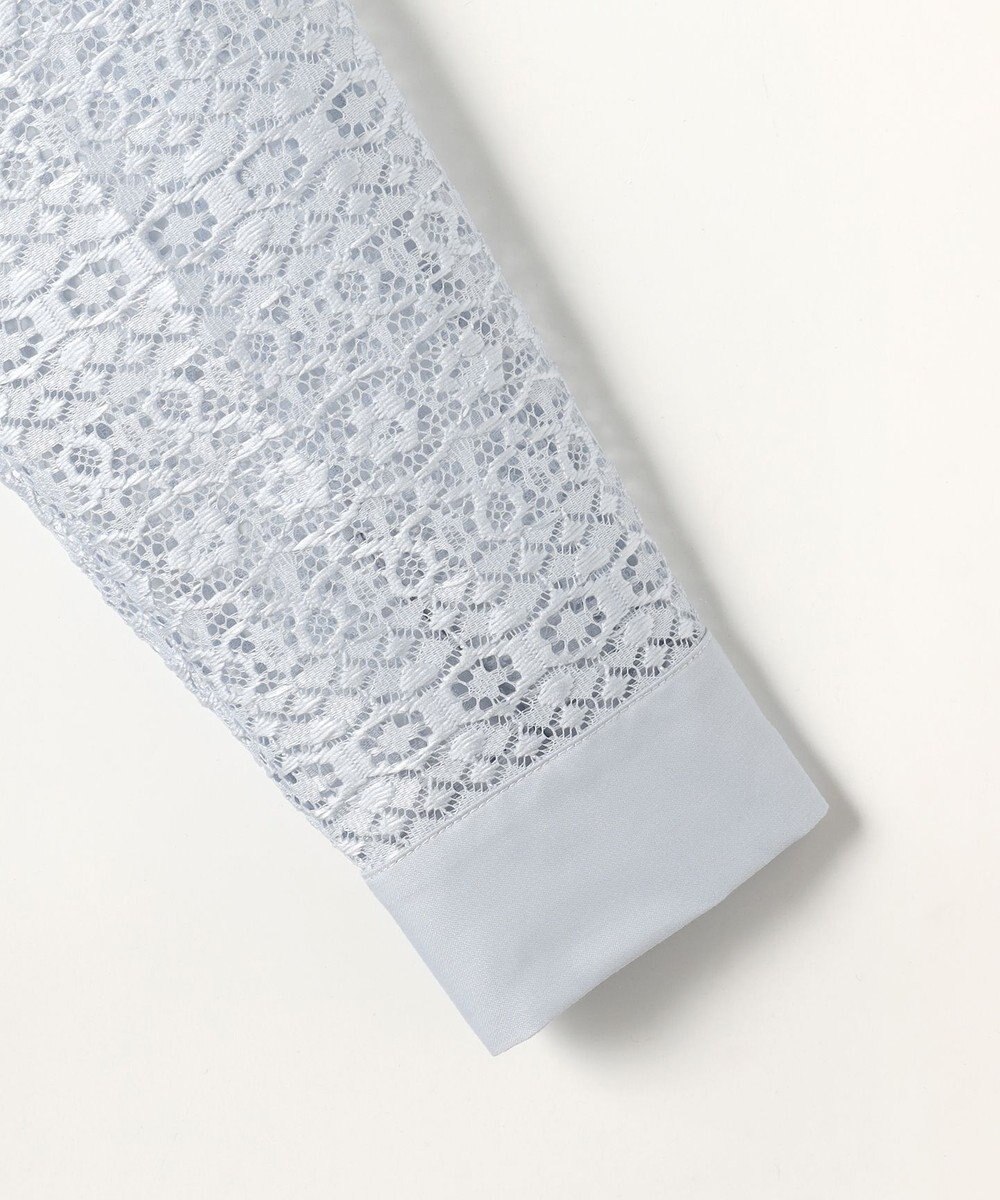 J.PRESS LADIES S ジオメトリックレース ブラウス 